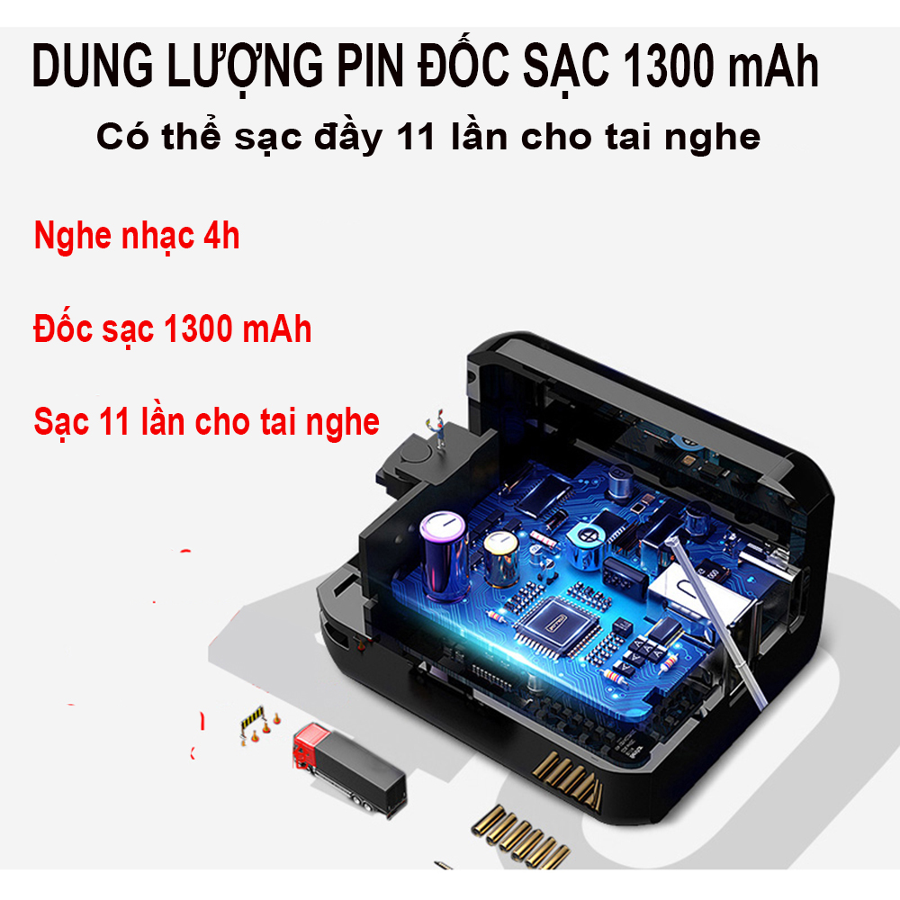 Tai nghe bluetooth không dây F9 TWS D909