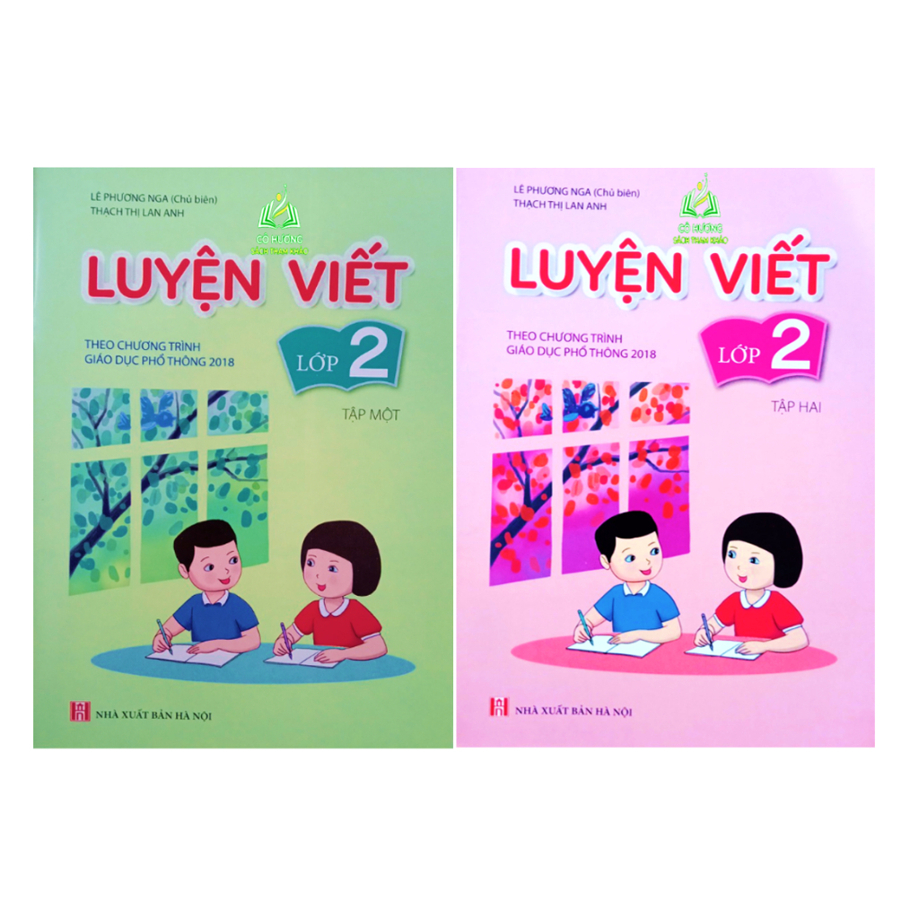 Sách - Combo Luyện viết lớp 2 tập 1+2 ,theo chương trình giáo dục phổ thông 2018 ( Lê phương nga -chủ biên )