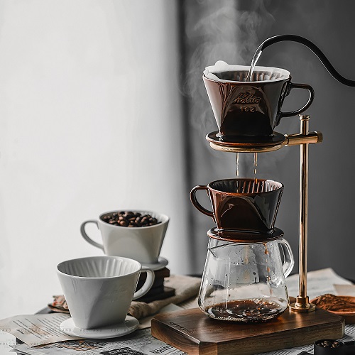 Phểu drip hình quạy 3 lổ Kalita 102 101 chính hãng