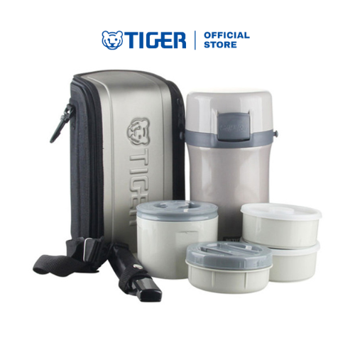 Hộp đựng cơm giữ nhiệt Tiger 4 ngăn LWU-F200 (1.48L)