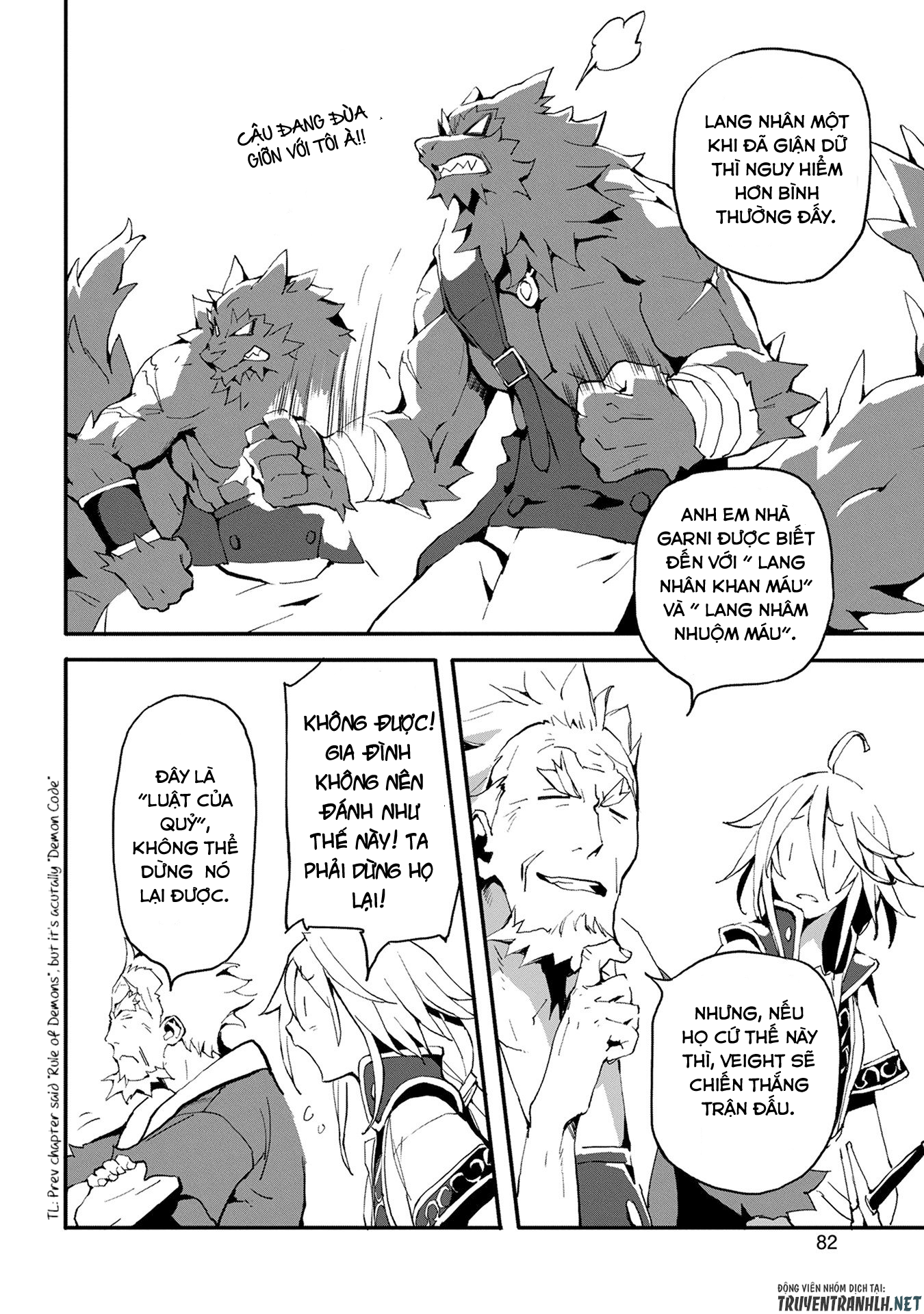 jinrou e no tensei, maou no fukkan: hajimari no shou chapter 3 4