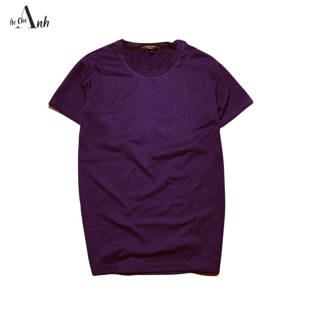Áo thun nam cổ tròn tay ngắn trơn nhiều màu ACA - A106 Áo Unisex From rộng dưới 70kg phong cách Ulzzang