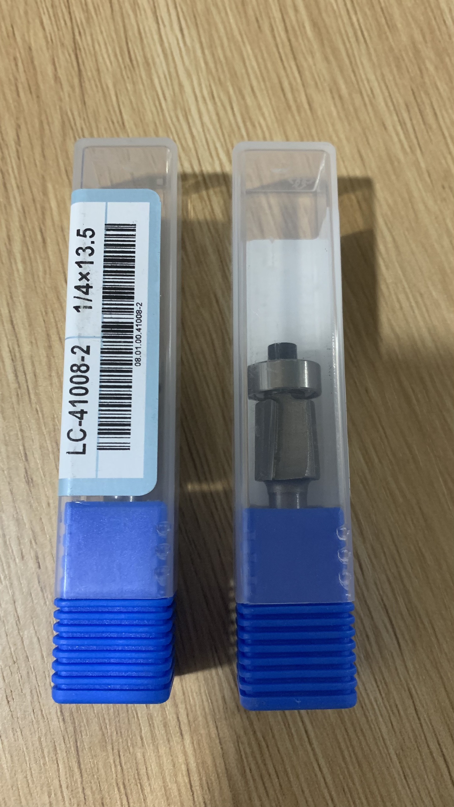 Mũi gọt chỉ dán cạnh gỗ 2 cánh 1/4*13.8 _ Mũi phay cạnh NẸP CHỈ gỗ bằng thép hợp kim sắc ngọt siêu bền