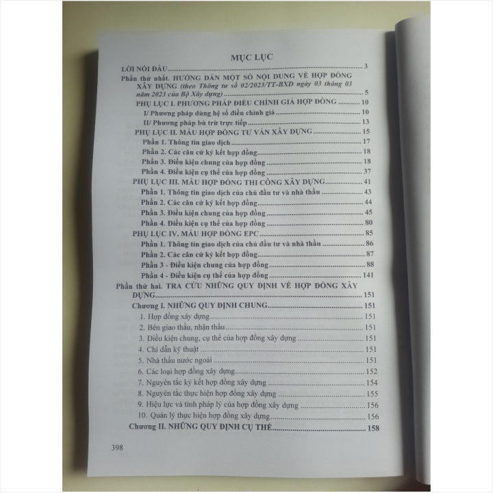 Sách Hướng Dẫn Một Số Nội Dung về Hợp Đồng Trong Xây Dựng (theo Thông tư số 02/2023/TT-BXD ngày 03/03/2023 của Bộ Xây dựng) - V2204T