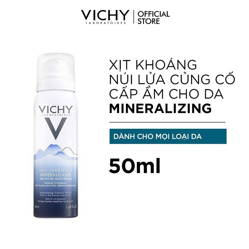 Xịt Khoáng Làm Dịu Vichy Mineralizing Thermal Water