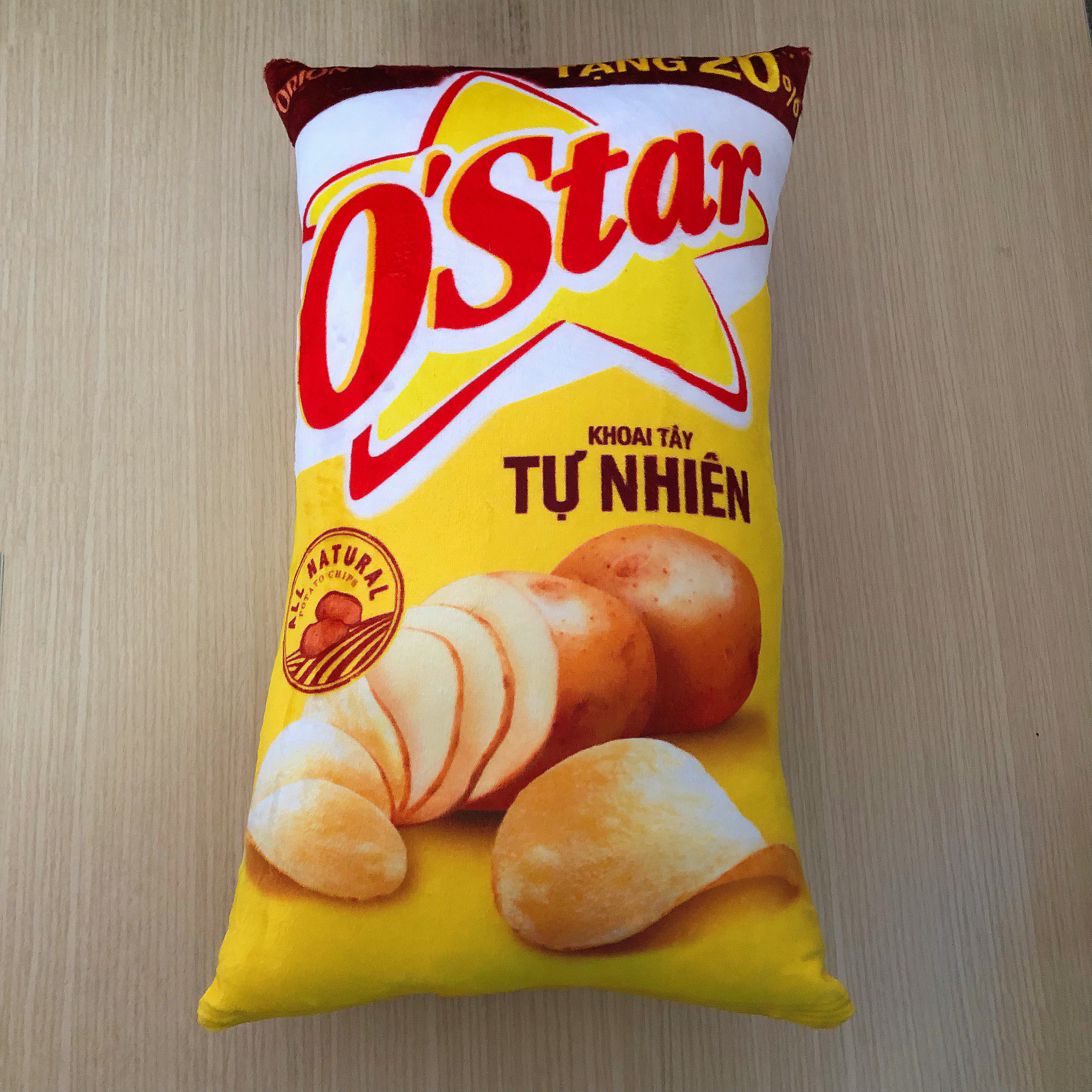 Gối đi xe máy an toàn bánh Snack cho bé