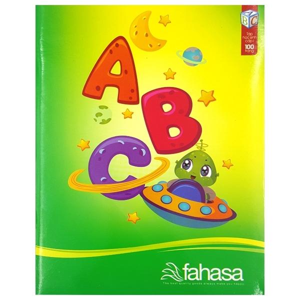 Combo 10 Tập Học Sinh 4 Ô Ly 100 Trang ĐL 120g/m2 - FAHASA - Vũ Trụ Của Em + 1 Bao Tập