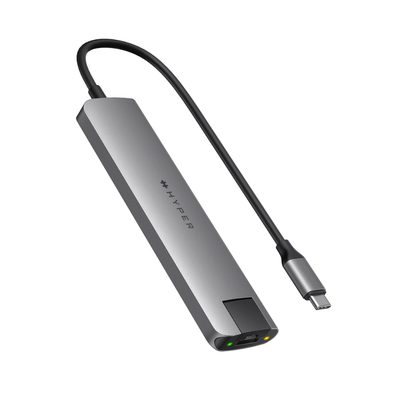 Hub/ Cổng Chuyển USB-C Hyperdrive Slab 7in1 - Hàng Chính Hãng