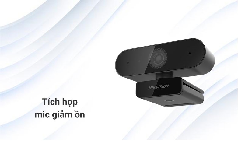 Webcam Hikvision Full HD 1080P siêu nét, phù hợp việc học online, trò chuyện trực tuyến - Hàng chính hãng