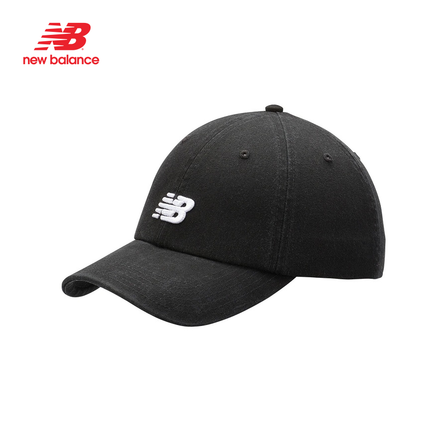 Nón mũ thể thao unisex New Balance 6-Panel Curved Brim - LAH91014BK