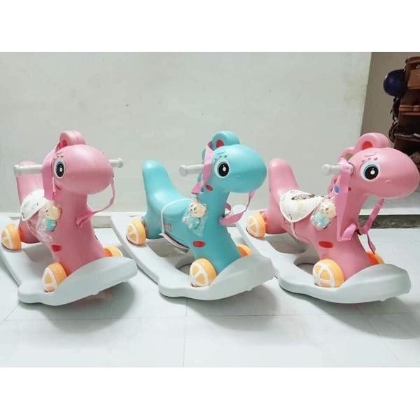 Ngựa bập bênh 2in1 đa năng