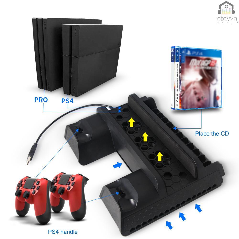 Đế tản nhiệt đứng đa năng cho PS4 SLIM PRO