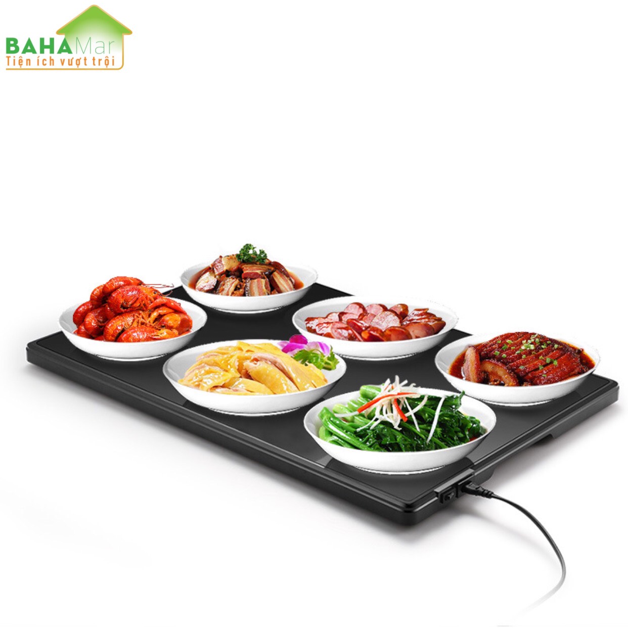 MÂM ĐIỆN THÔNG MINH CÁCH NHIỆT LÀM NÓNG GIỮ ẤM THỨC ĂN hoàn hảo chất lượng ngon lành đến cuối