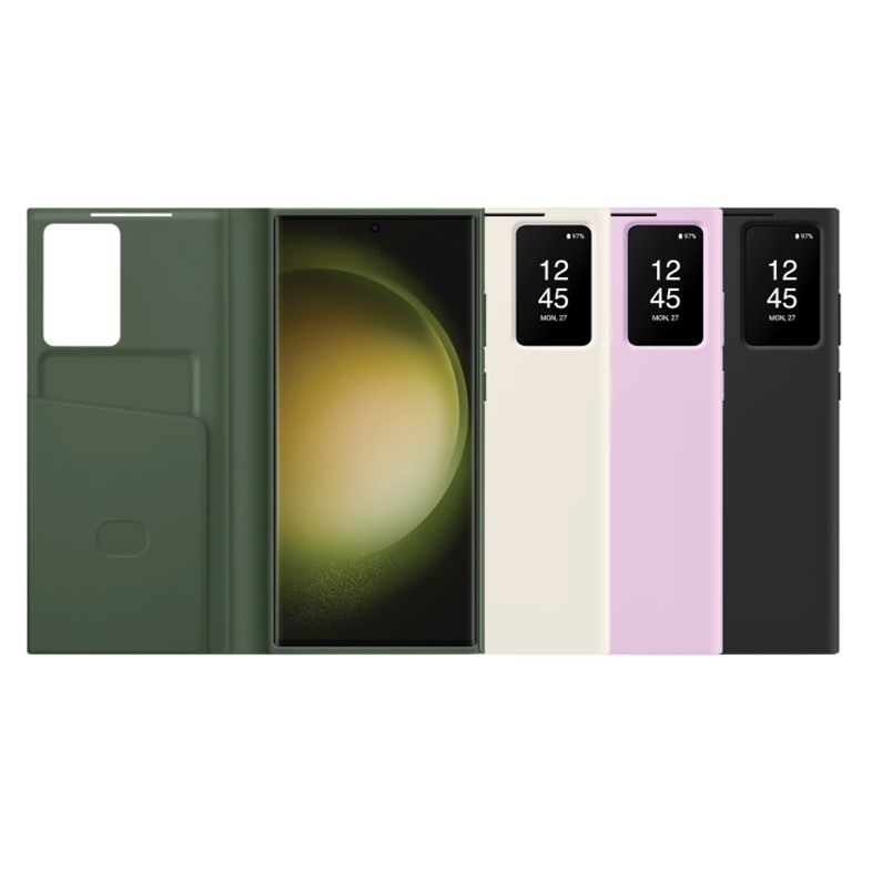 Bao da Smart Clear View Cover dành cho Samsung Galaxy S23/ S23+/ S23 Ultra 5G