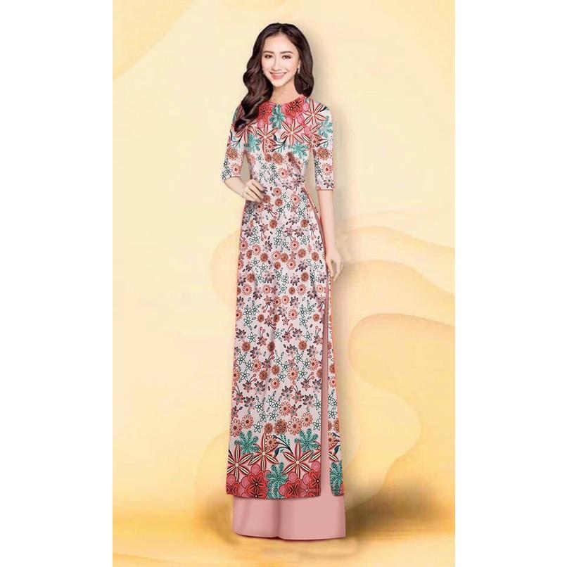 GIÁ XƯỞNG - Áo dài truyền thống lụa hàn