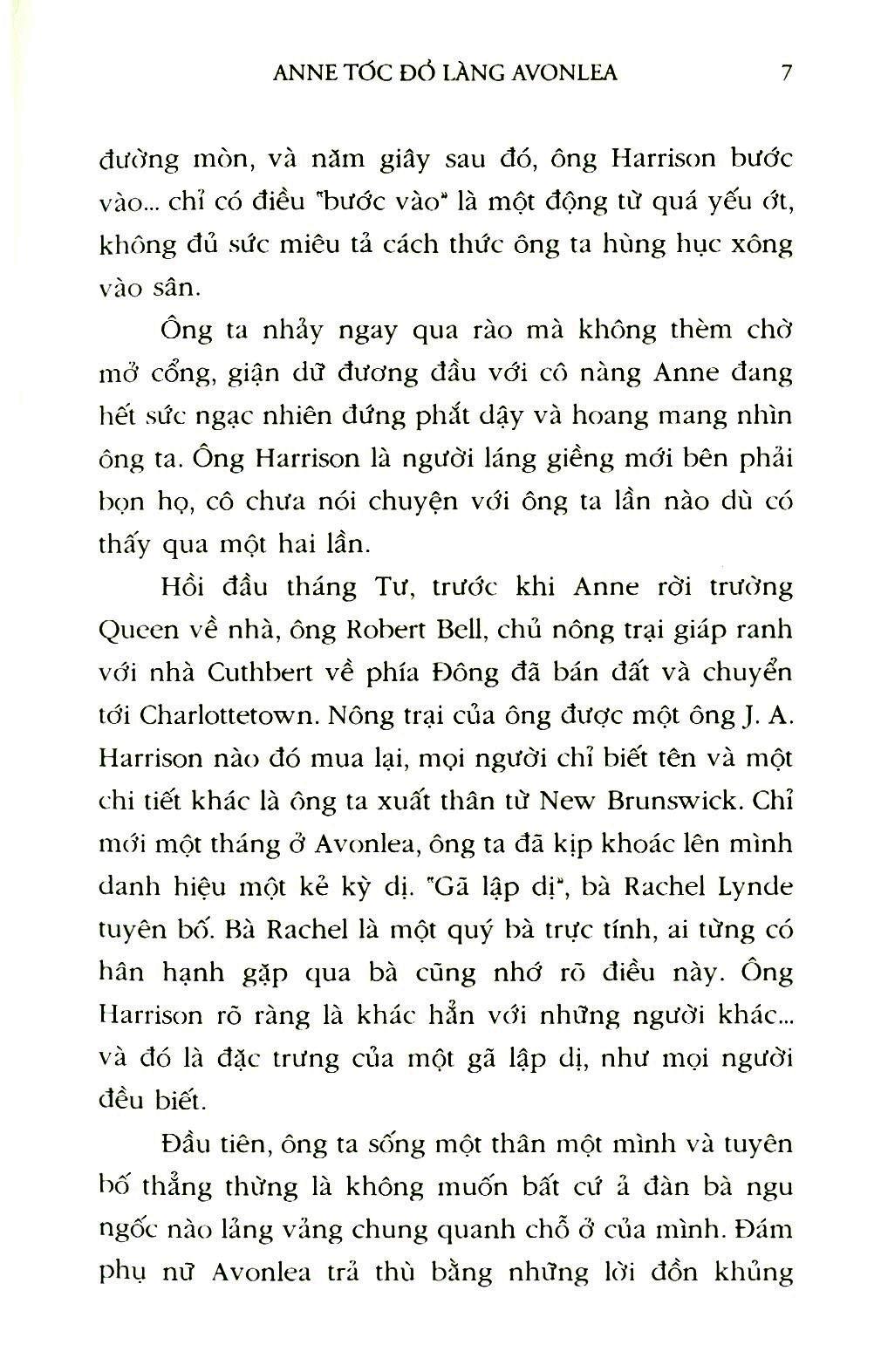 Anne Tóc Đỏ Làng Avonlea