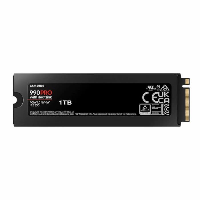 Ổ Cứng SSD Samsung 990 Pro Heatsink 1TB / 2TB PCIe Gen 4.0 x4 NVMe 2.0 - Hàng Nhập Khẩu