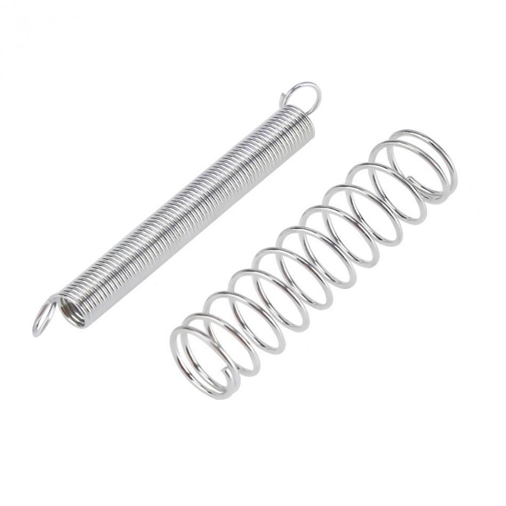 200PCS Steel Spring Set Extension Springs Compression Springs Combination Assorted with Storage Box Portable Tool Set