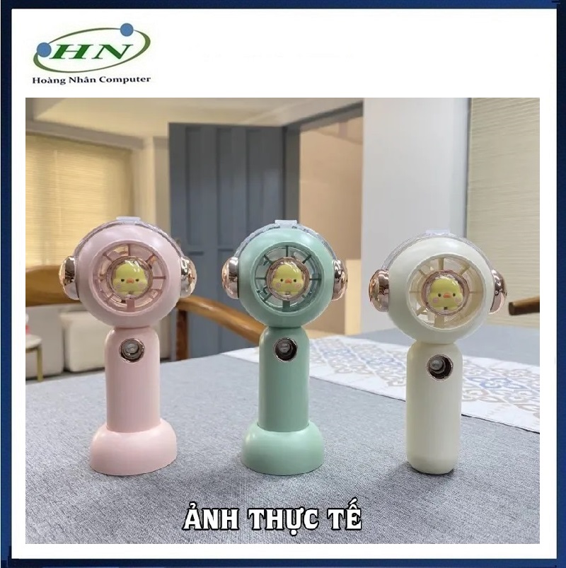 QUẠT MINI FAN DM-53 CẦM TAY PHUN SƯƠNG - HN - MÀU NGẪU NHIÊN