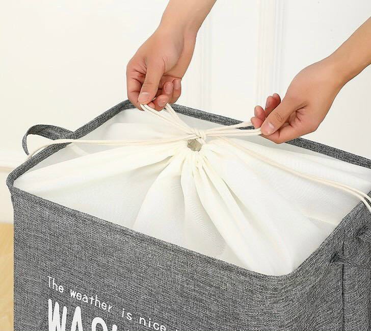 Túi vuông đựng chăn màn, quần áo, drap, đồ dùng cá nhân.. size 75 Lít - Họa tiết cực xinh vải dày dặn có thể gấp gọn