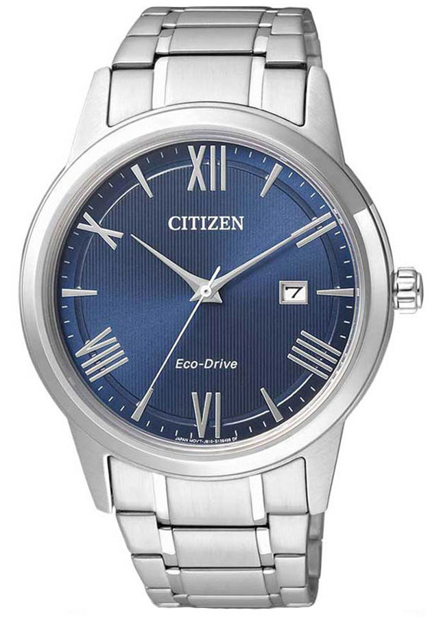 Đồng Hồ Nam Citizen Dây Thép Không Gỉ AW1231-58L - Mặt Xanh