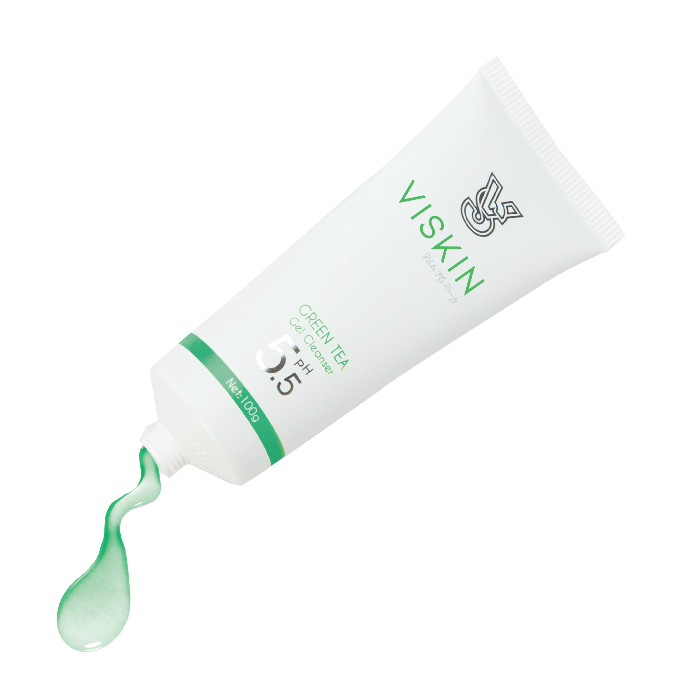 SỮA RỬA MẶT TRÀ XANH DẠNG GEL - VISKIN GREEN TEA GEL CLEANSER - pH5.5