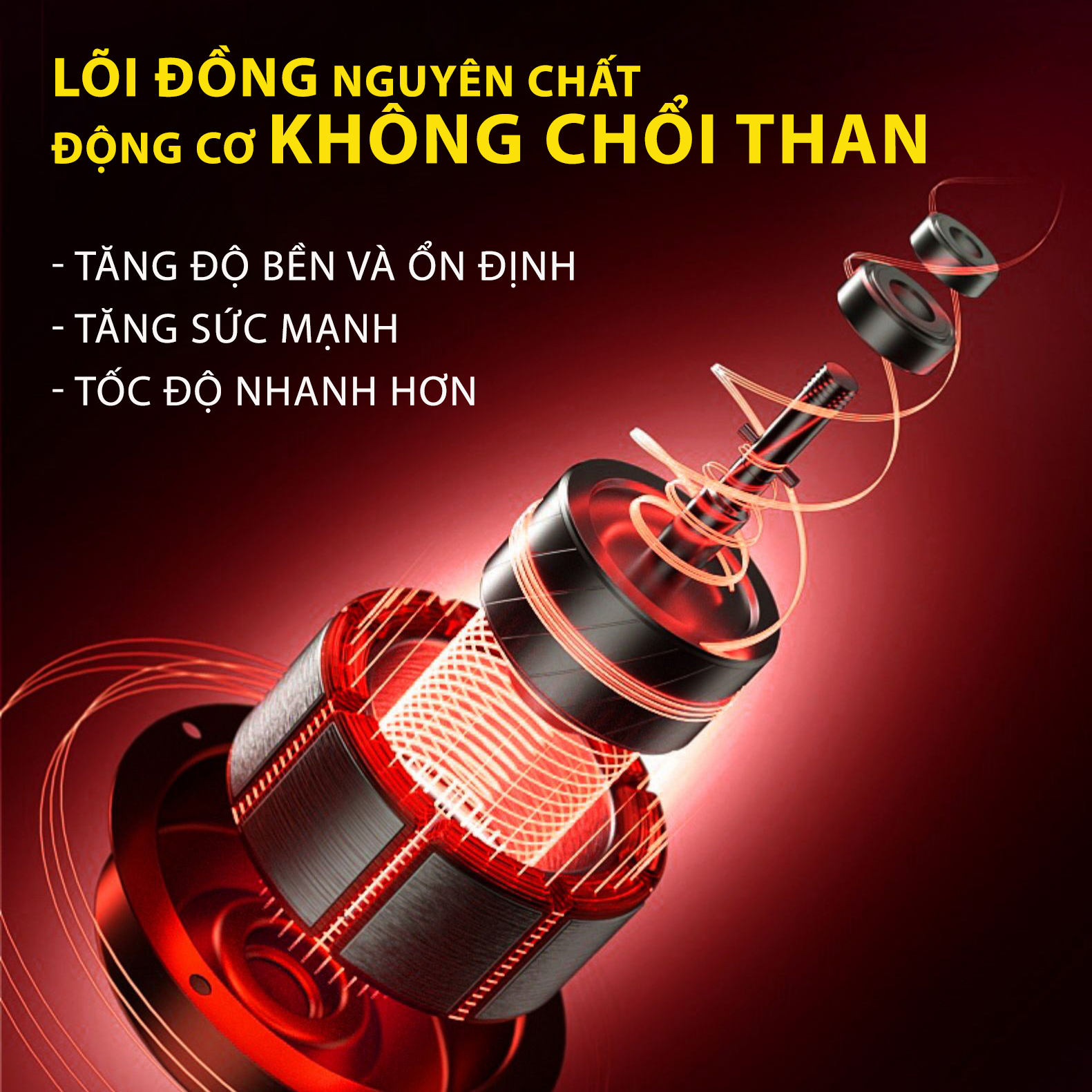 Máy Cưa Xích Chạy Pin - Lam Xích 4inch - Máy Cưa Mini Dây Xích Cắt Tỉa Cành Cây Tiện lợi - Lõi Đồng