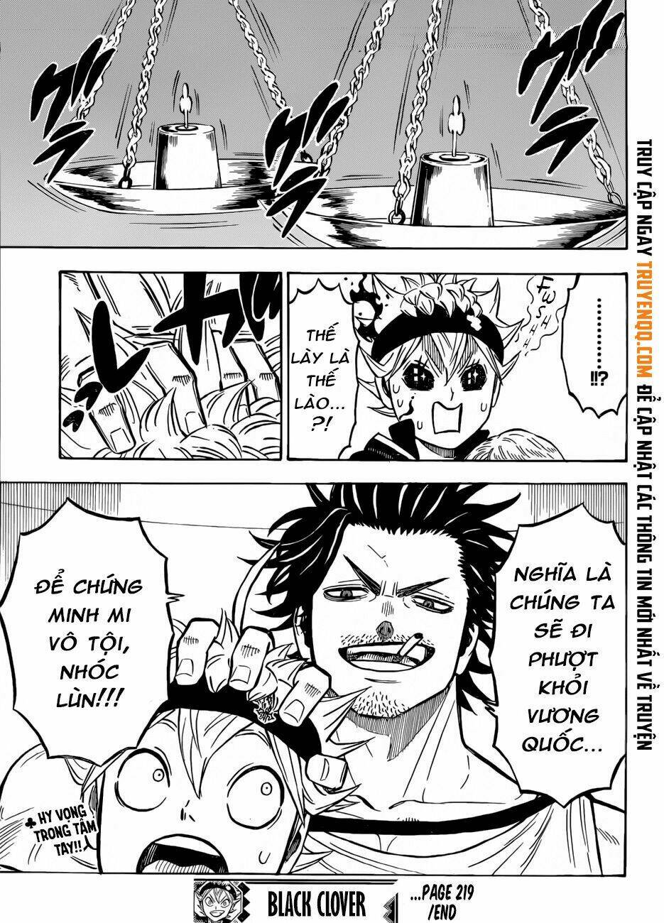 black clover - pháp sư không phép thuật chapter 219 14