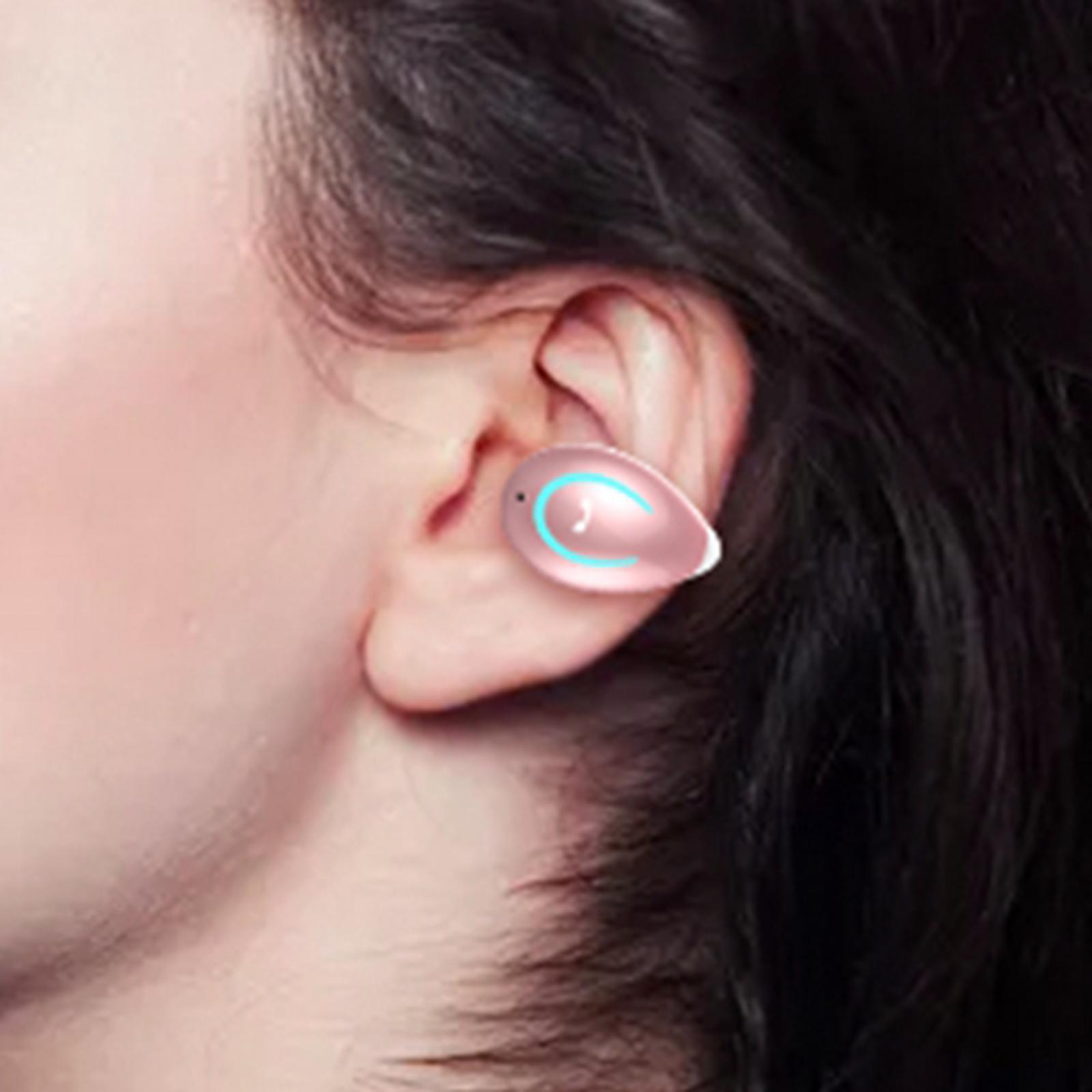 Open Ear Headphones Sport Headphones Portable Stereo Earphones for Workout Black