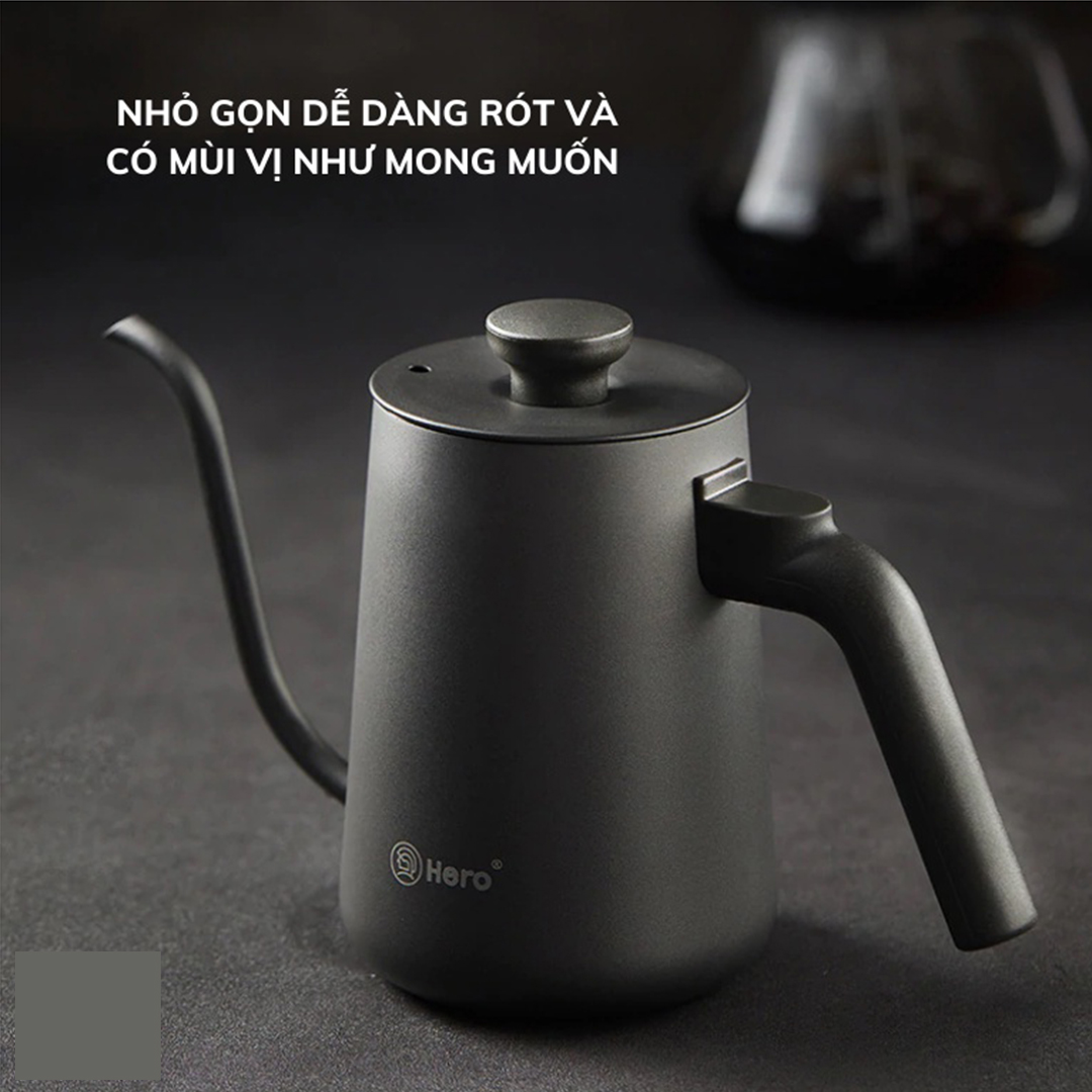 Ấm rót cổ ngỗng c07 pro pha chế cà phê  332003/332004 . Phân phối chính hãng  COBI HOME