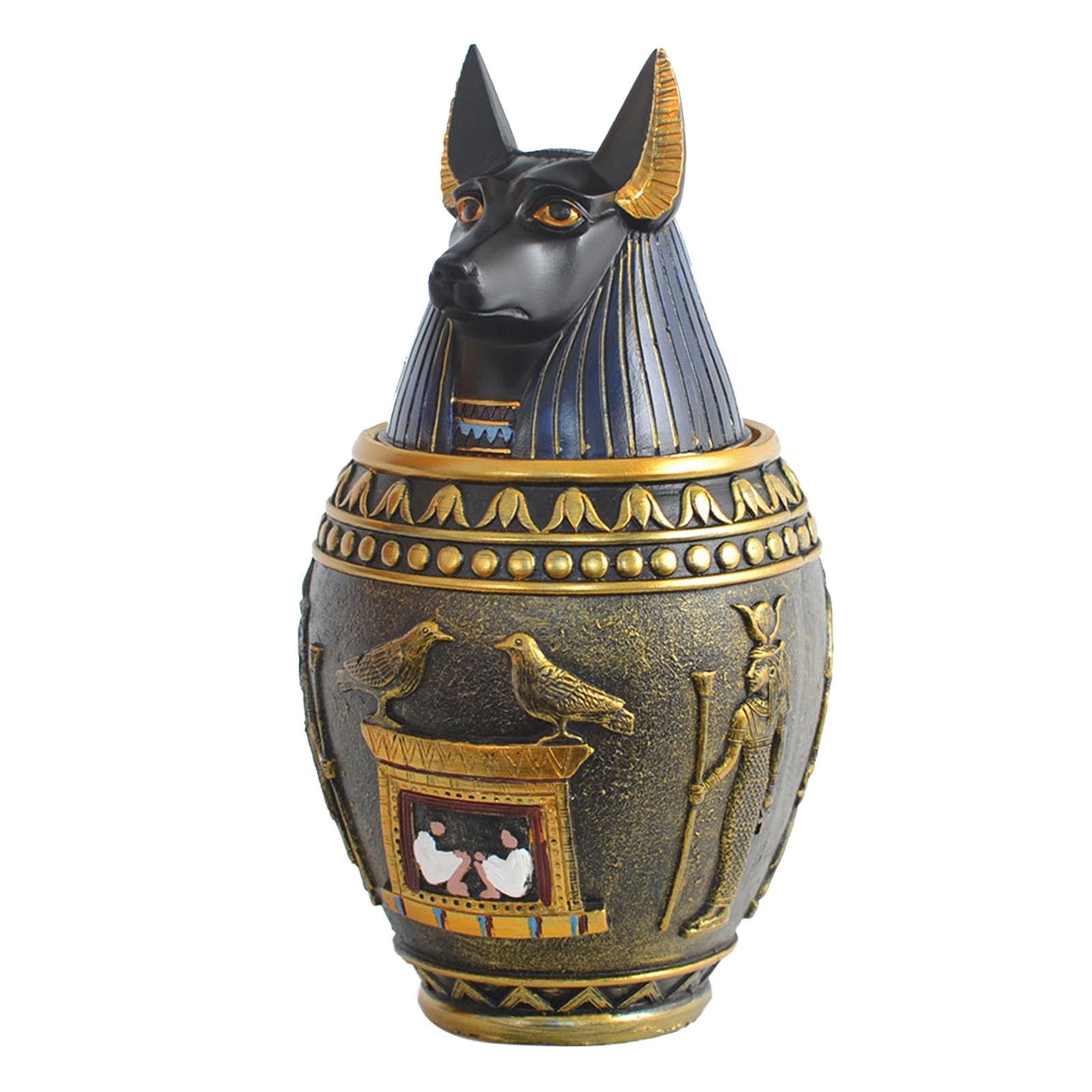 Egyptian top cat urn