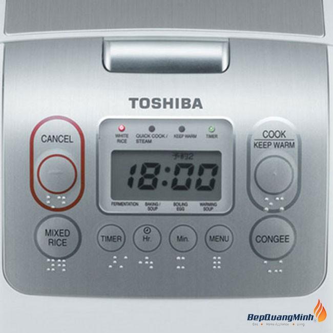 Nồi Cơm Điện Tử Toshiba RC-18NMFVN(WT) 1.8L (mới 100%, bảo hành 12 tháng)