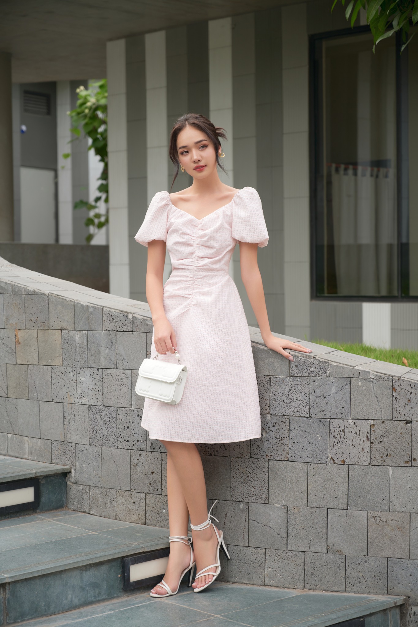 OLV - Đầm Macy Ruched Dress