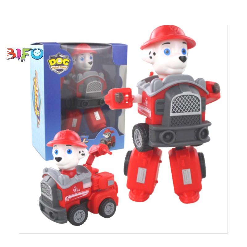 Đồ chơi biến hình biệt đội xe những chú chó cứu hộ Paw Patrol