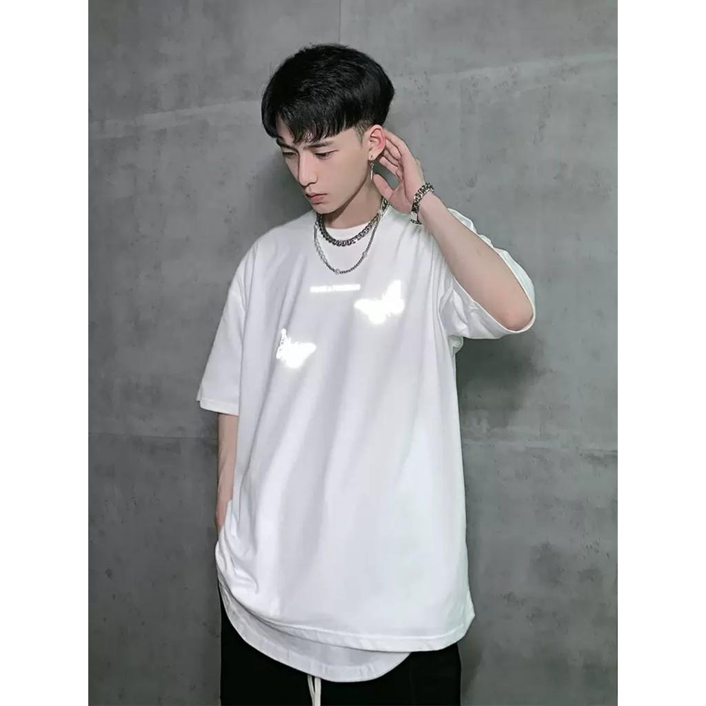 Áo thun nam đẹp ️️ Bướm bướm price in Phản quang ️ chất vải cotton chất mịn tốt aothununisex aophongnam