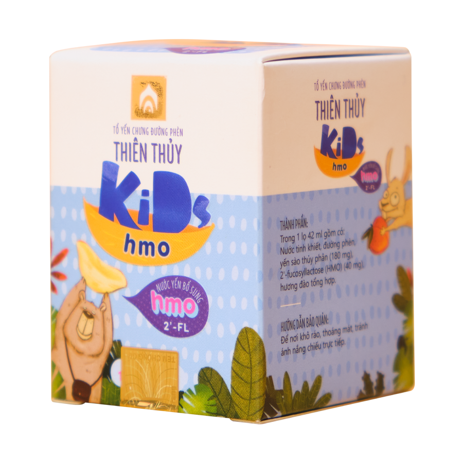 Thùng 60 Lọ Nước Yến Sào Cho Bé Thiên Thủy Kids - Nhà Yến Nha Trang  Nước Yến Chưng Sẵn - Tổ Yến Chưng Đường Phèn - Yến Trẻ Em - Hàng Chính Hãng
