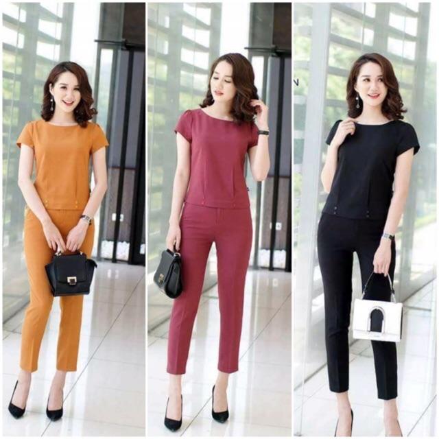 Bộ đồ áo ly cúc đai B53