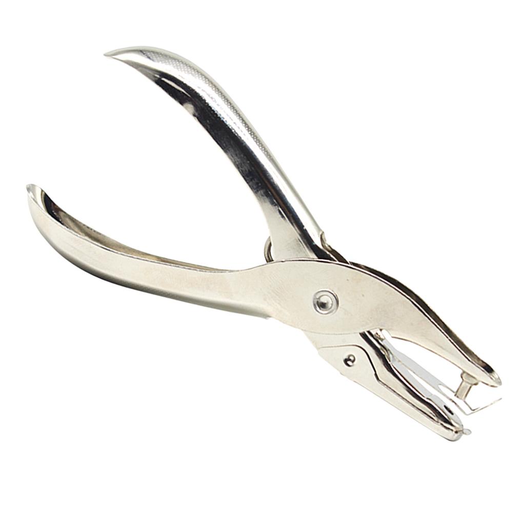 Single Hole Hand Held Paper Punch Paper Crafts Tickets Hole Puncher