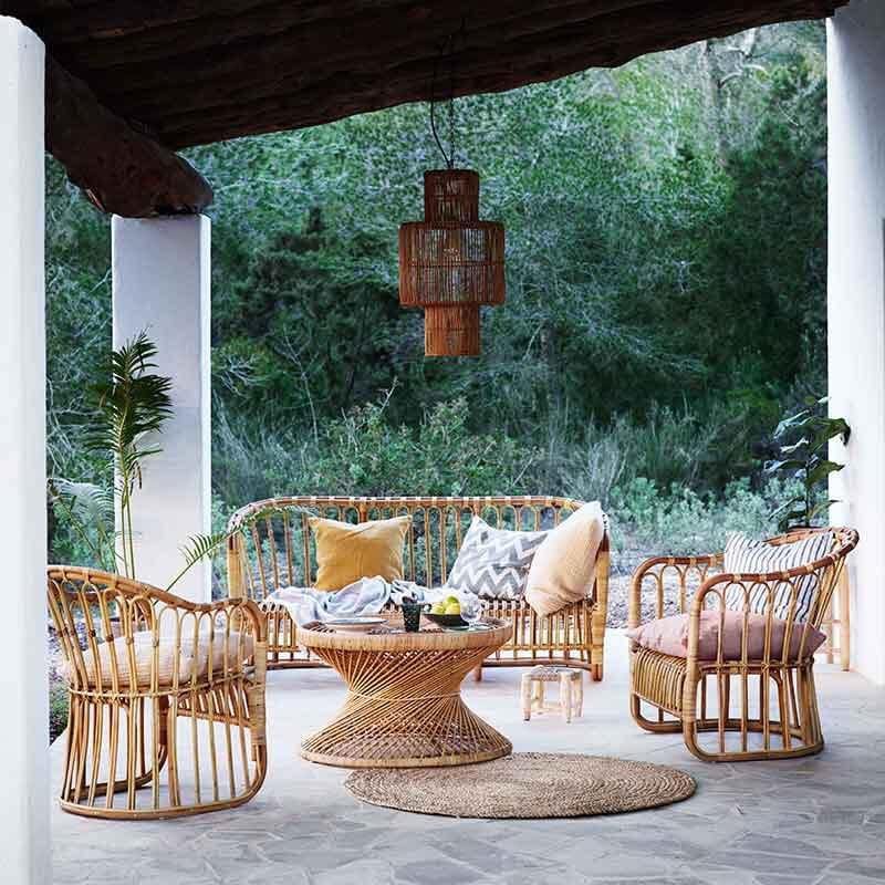 Ghế Tựa Mây Cao Cấp, Thiết Kế Quý Tộc- Rattan Chair With Royal Style- CH0052