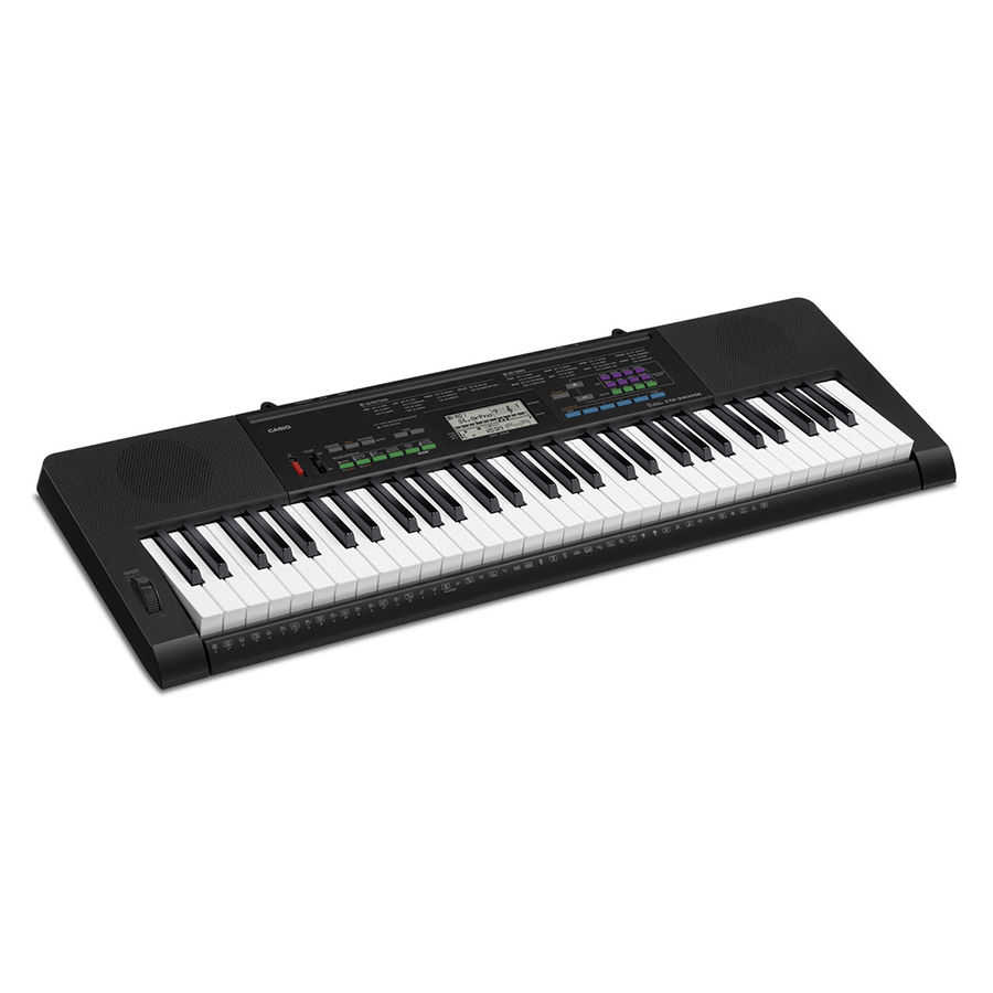 Bộ Đàn Organ Casio CTK-3400 Kèm AD Giá Nhạc Và Bao