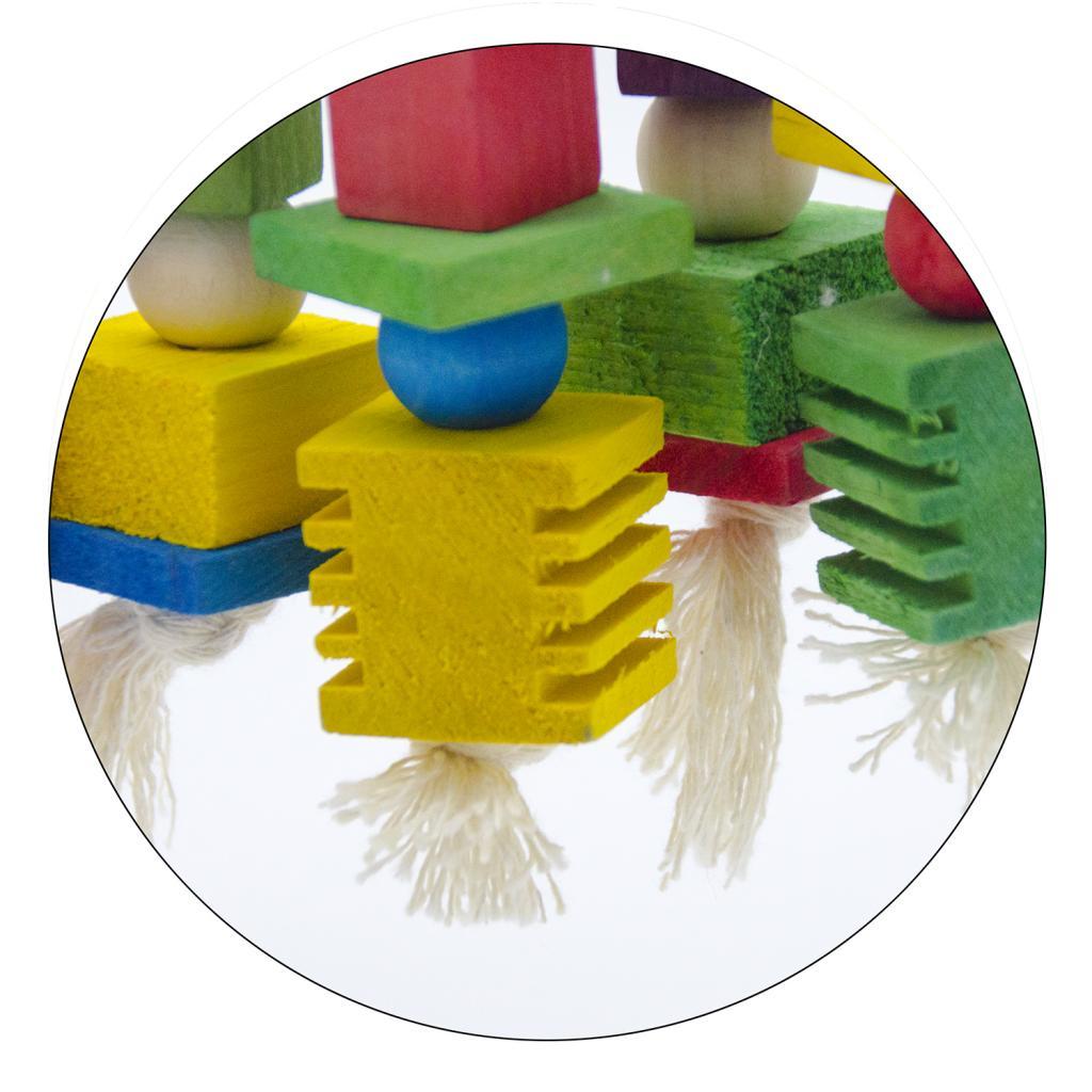 Bird Bite Chew Toy Parrot Cage Hanging Toys For Bird Budgie Pigeon Finch