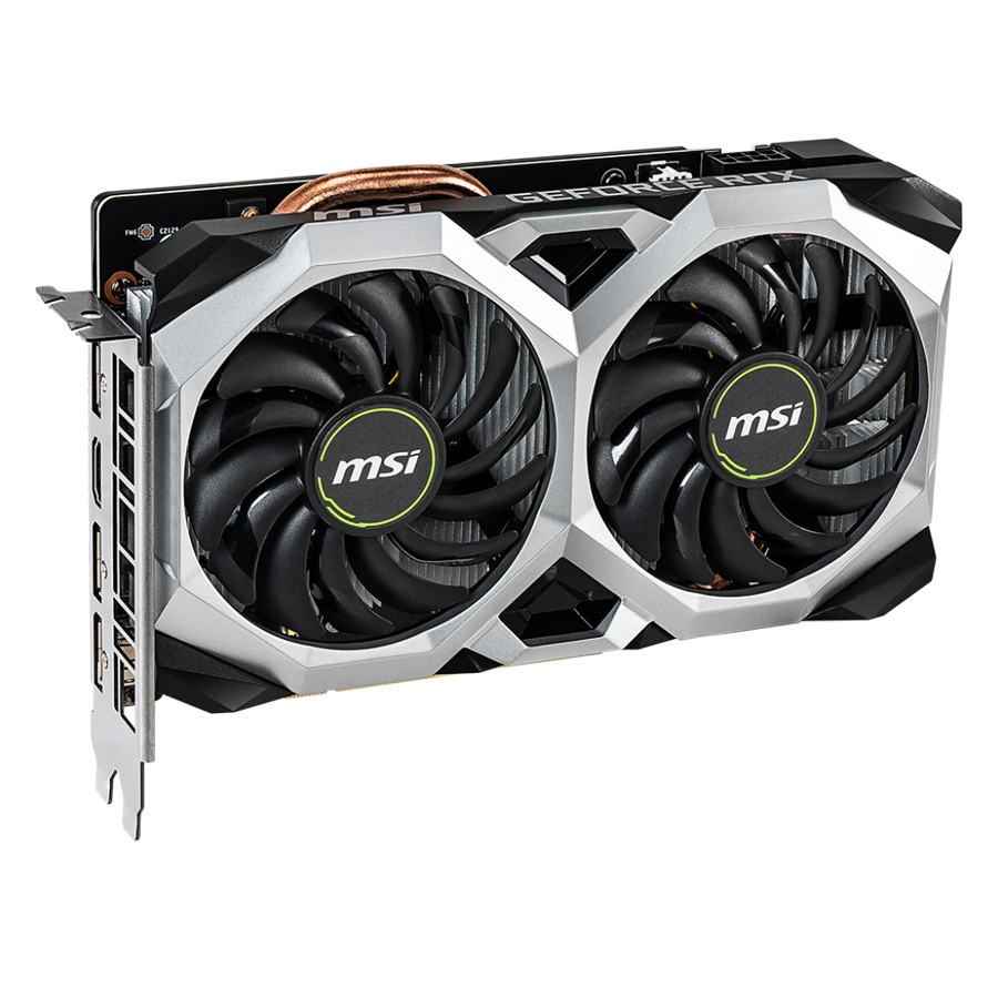 Card Màn Hình VGA MSI RTX 2060 VENTUS XS OC 6GB GDDR6 192 Bit 2 Fan DisplayPort HDMI - Hàng Chính Hãng