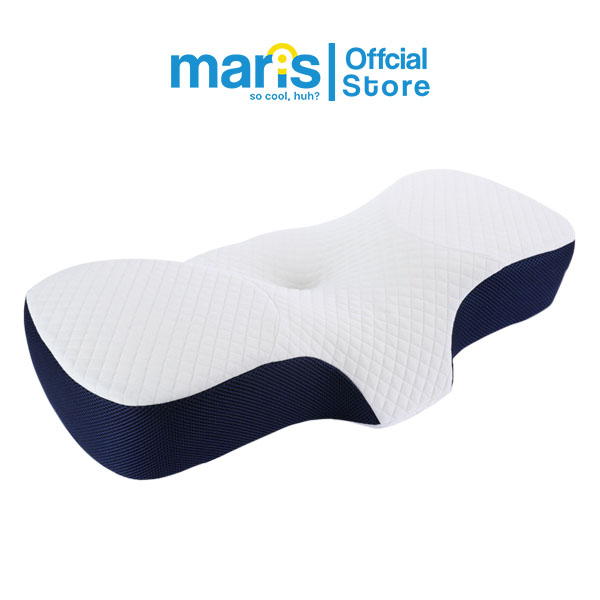 Gối Ngủ Ngon Memory Foam Cao Cấp Maris Mr-709, Chống Đau Mỏi Vai Gáy, Đau Đốt Sống Cổ