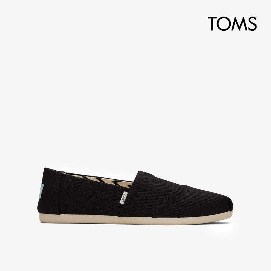 Giày Lười Nữ TOMS Alpargata - Đen - 37