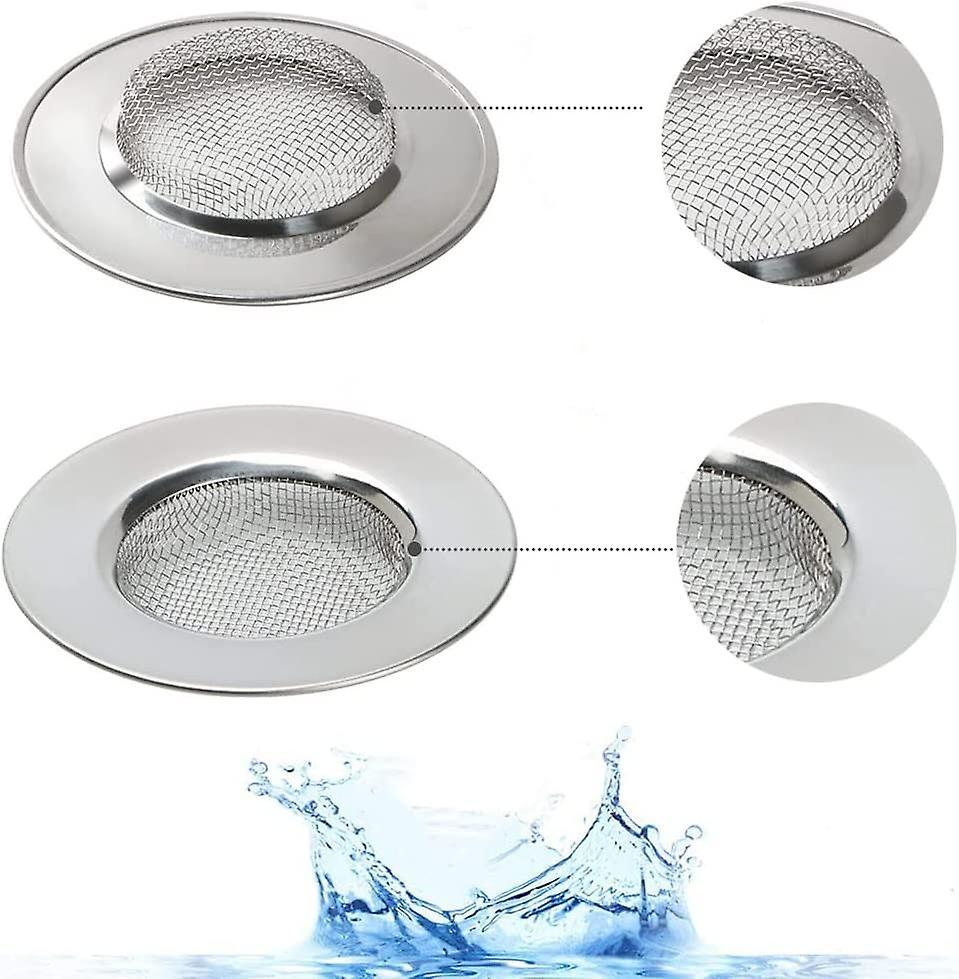 2pcs Heilwiy Nước tắm bằng thép không gỉ. Bộ lọc cống thoát nước bằng thép không gỉ nhà bếp