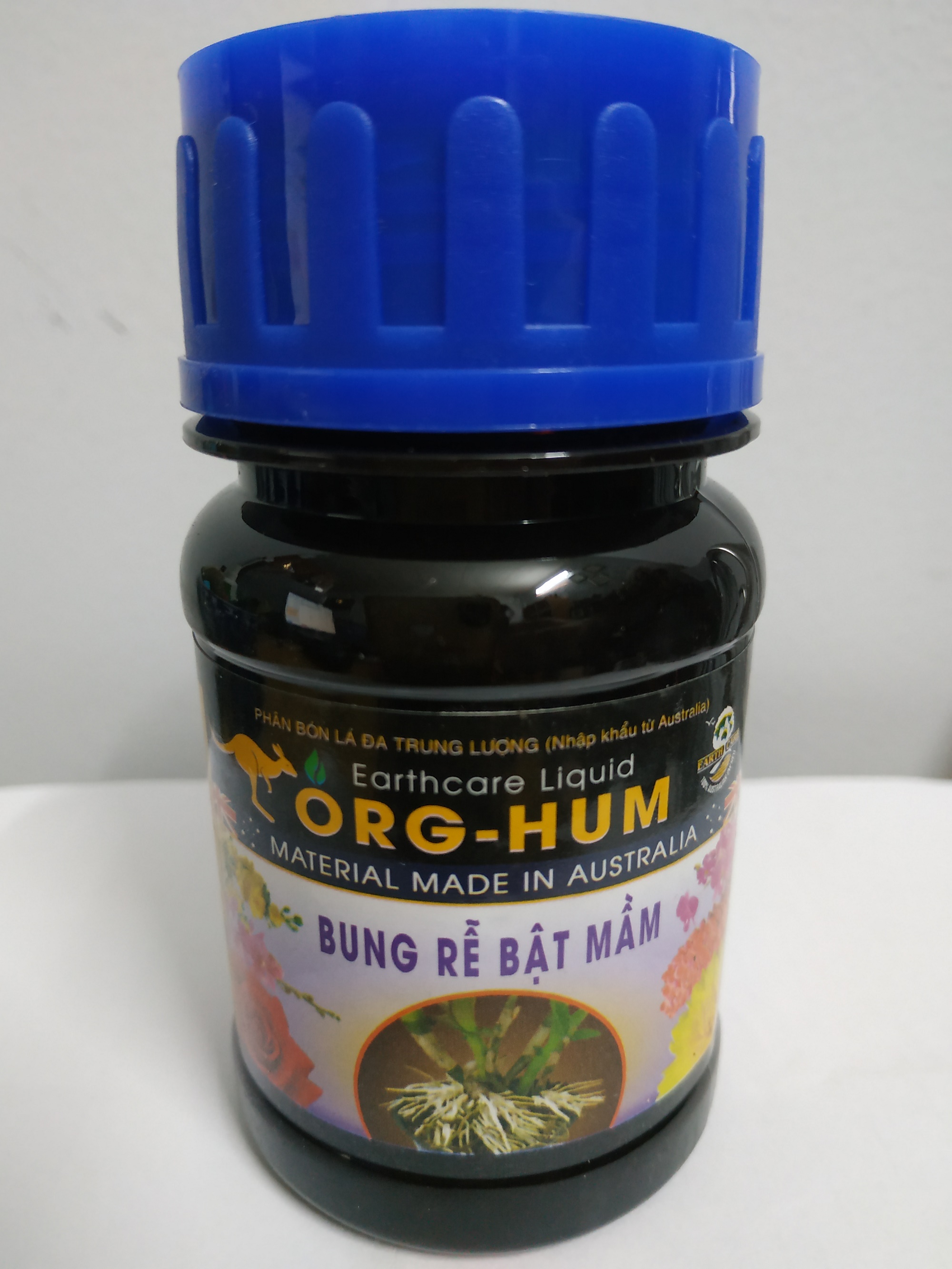 Phân bón lá đa trung lượng ORG-HUM bung rễ bật mầm - chai 100ml