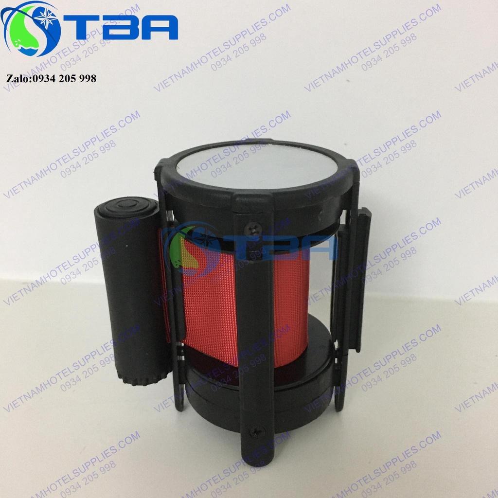 Dây trụ chắn 3m màu đỏ thay thế cho cột trụ chắn inox nhập khẩu cao cấp