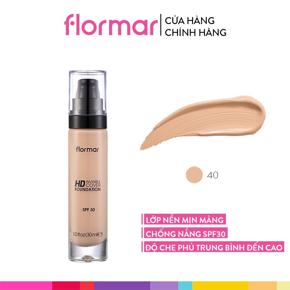Kem nền Flormar HD Invisible Cover Foundation SPF 30 chống mốc