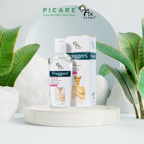 Lotion dưỡng ẩm, giảm vết rạn Fixderma Preggers Elasticity Lotion