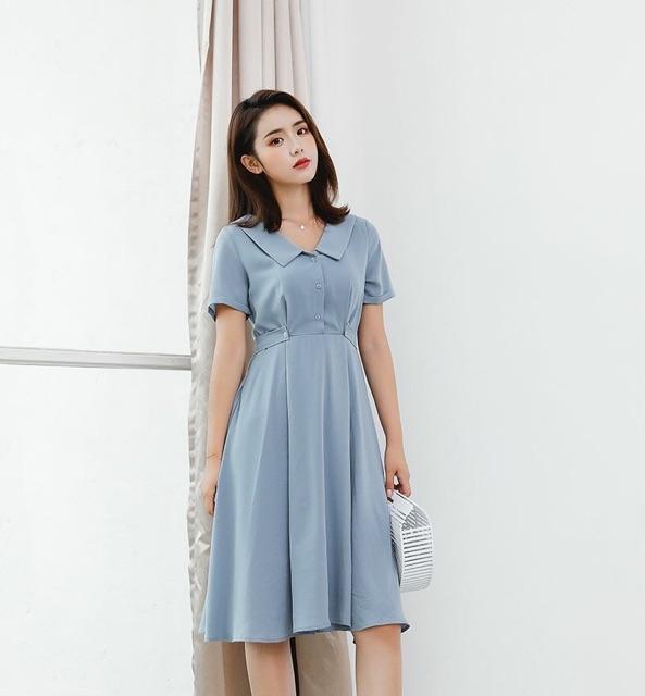 Đầm xoè cổ điển cao cấp size s-6xl